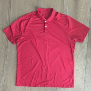 Nike Dri-Fit | Red Sports Polo